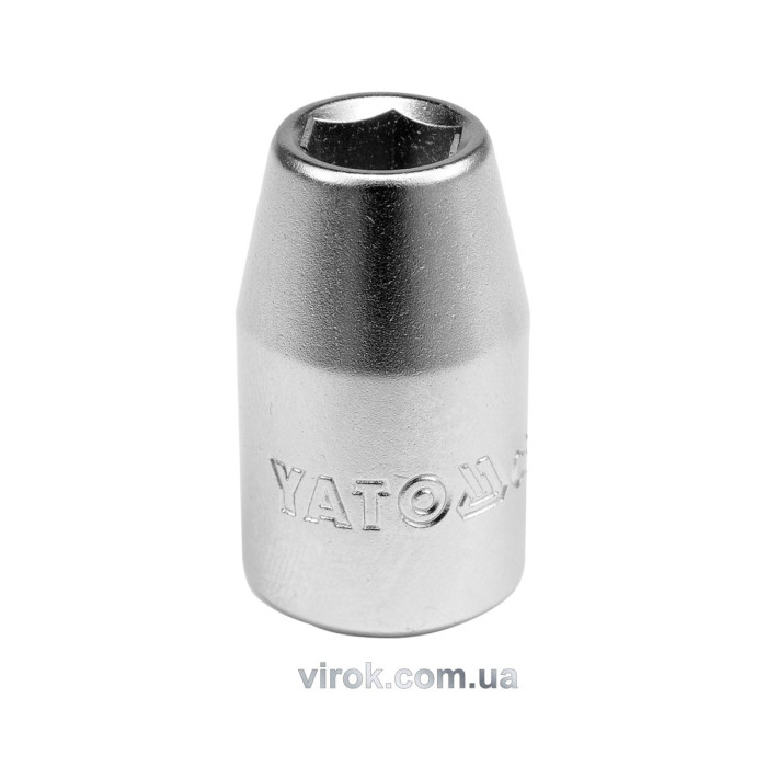 Перехідник для насадок викруткових YATO : квадрат 3/8"(F) HEX= M8 мм(M), L= 30 мм [10/250/500]