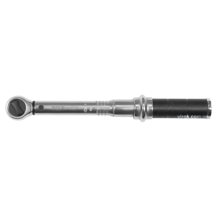 Ключ динамометричний YATO : квадрат 3/8", F= 6- 30 Нм, L= 295-316 мм [12]