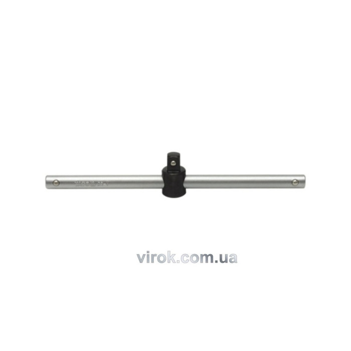 Вороток шарнірний YATO : квадрат M= 1/4", L= 152,4 мм [10/100/200]