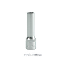 Головка торцева 6-гранна YATO : подовжена, квадрат 1/2", М= 10 мм, L= 76 мм [12/60/120]