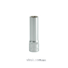 Головка торцева 6-гранна YATO : подовжена, квадрат 1/2", М= 13 мм, L= 76 мм [12/60/120]
