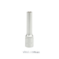 Головка торцева 6-гранна YATO : подовжена, квадрат 1/4", М= 5 мм, L= 50 мм [24/240/480]