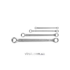 Набір ключів накидних YATO TORX Е6-Е24, Набір 4шт. [10/60]