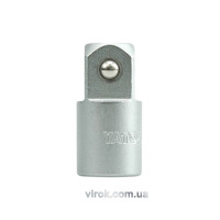 Перехідник для головок торцевих YATO : квадрат 1/2"(F) - 3/4" (М), L= 45,5 мм [10/50/100]