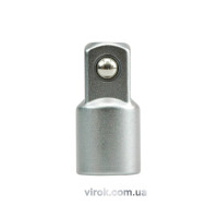 Перехідник для головок торцевих YATO : квадрат 3/8"(F) - 1/4 (М), L= 27 мм. [10/250/500]