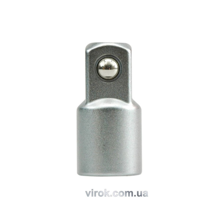Перехідник для головок торцевих YATO : квадрат 3/8"(F) - 1/4 (М), L= 27 мм. [10/250/500]