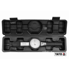 Ключ динамометричний YATO : квадрат 1/4", F= 0,5- 5 Нм  зі стрілочно циферблатною шкалою [12]