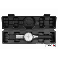 Ключ динамометричний YATO : квадрат 1/4", F= 1- 10 Нм зі стрілочно циферблатною шкалою [12]