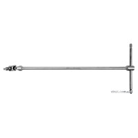 Ключ Т-подібний з карданом YATO до торцевих головок з квадратом 1/4", 180 х 450 мм [10/40]