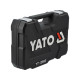 Набір головок торцевих і викруткових насадок YATO : квадрат 1/2", 1/4" з інструментами, 60 елем. [4]