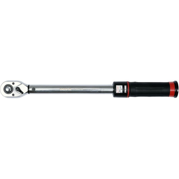 Ключ динамометричний YATO : квадрат 3/8", F= 10- 60 Нм, L= 415 мм [10]