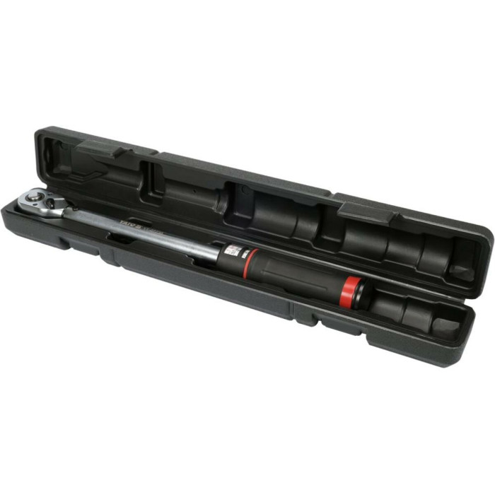 Ключ динамометричний YATO : квадрат 3/8", F= 10- 60 Нм, L= 415 мм [10]