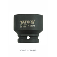 Головка торцевая ударная 6-гранная YATO: квадрат 3/4", М=41 мм, L=57 мм [5/20]