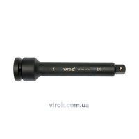 Удлинитель с переходником YATO: квадрат 1" - квадрат 3/4", L=250 мм [6/24]