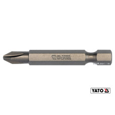 Насадка викруткова YATO : "Philips" PH2 x 50 мм. HEX 1/4". 10 (Уп/Шт.) [20/100]
