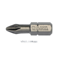 Насадка отверточная YATO: "Philips" PН2 x 25 мм. HEX 1/4". 10 (Уп/Шт.) [25/200]