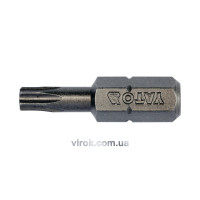 Насадка викруткова YATO : "TORX" T20 x 25 мм. HEX 1/4". 10 (Уп/Шт.) [20/100]