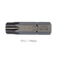 Насадка отверточная YATO: "TORX" T40 x 25 мм. HEX 1/4". 10 (Уп/Шт.) [20/100]