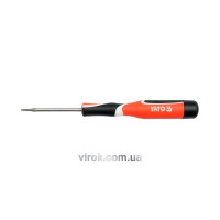 Викрутка зіркова прецизійна YATO : "TORX" T7 x 50 мм [50/400]
