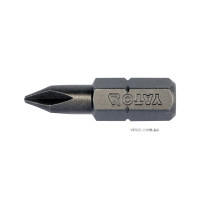 Насадка викруткова YATO : "Philips" PH1 х 25 мм. HEX 1/4". 10 (Уп/Шт.) [20/100]
