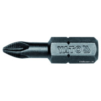 Насадка викруткова YATO : "Pozidriv" PZ1 x 25 мм. HEX 1/4". 50 (Уп/Шт.) [20/40]
