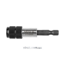 Тримач насадок викруткових YATO : 1/4", L= 60 мм [20/200]