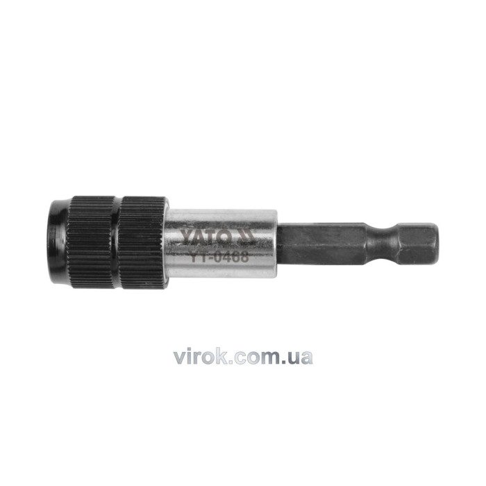 Тримач насадок викруткових YATO : 1/4", L= 60 мм [20/200]