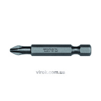Насадка викруткова YATO : "Philips" PH2 x 50 мм. HEX 1/4", AISI S2, пак 50 (Шт/ Уп.) [10/20]