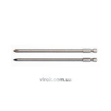 Насадка викруткова YATO : "Philips" PH1,PH2 x 150 мм, HEX 1/4". Набір 2 шт. [25/100]