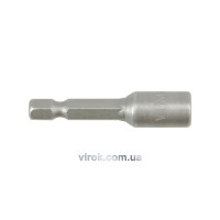 Насадка торцева магнітна 6-гранна YATO : HEX М6 x 48 мм. HEX Ø= 1/4" [200/600]