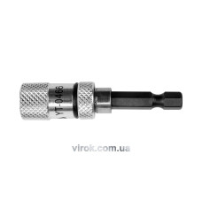 Тримач насадок викруткових YATO : 1/4", L= 60 мм. магнітний [20/200]