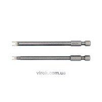 Набір насадок викруткових YATO : SPANNER #6-#10, HEX 1/4", L= 100 мм. 2 шт. [25/100]