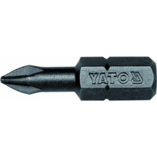 Насадка отверточная YATO: Phillips ACR PH1 x 25 мм. HEX 1/4" 50 (Шт/ Уп.) [20/40]
