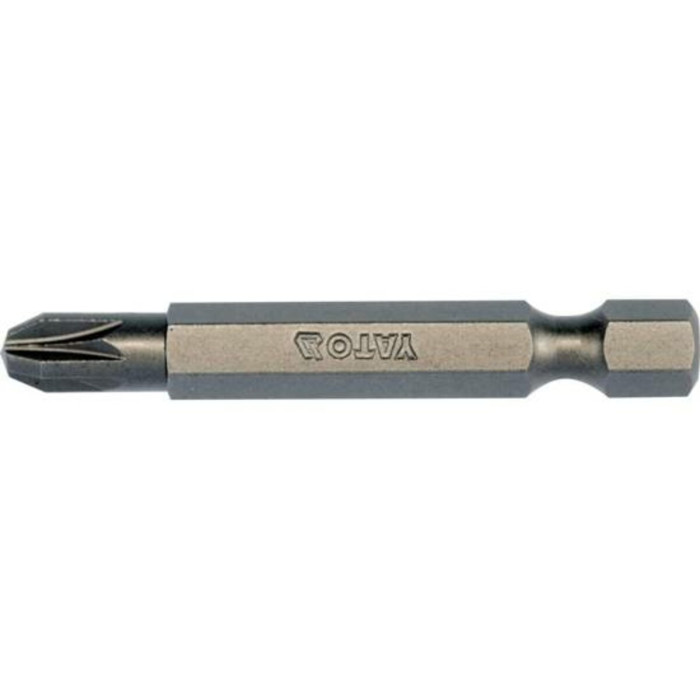 Насадка викруткова YATO : "Pozidriv" PZ3 x 50 мм. HEX 1/4". 10 (Уп/Шт.) [20/100]