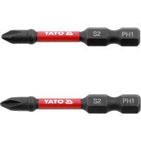 Насадка отверточная ударная YATO PH1 х 50 мм. HEX 1/4", 2 шт.[10]