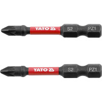 Насадка отверточная ударная YATO PZ1 х 50 мм. HEX 1/4", 2 шт.[10]