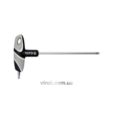 Ключ "TORX" YATO : "T"- образний, Т25, двосторонній, L= 130 мм [12/240]