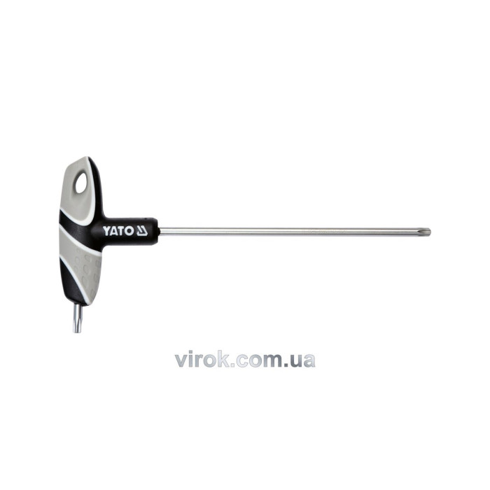 Ключ "TORX" YATO : "T"- образний, Т30, двосторонній, L= 170 мм [12/144]