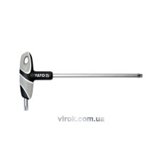 Ключ "TORX" YATO : "T"- образний, Т50, двосторонній, L= 200 мм [12/96]