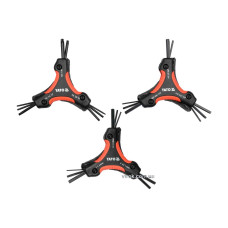 Набір ключів шестигранних YATO : HEX H1.5-H6, TORX T9-T40, 26 шт [6/20]