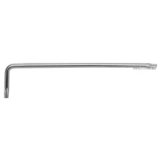 Ключ TORX SECURITY (з центр. отвором) YATO Г-подібний 2-сторонній, Cr-V, Т15, 17 х 90 мм [250]