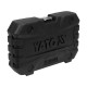 Ключі накидні відкриті на шарнірі до квадр. 3/8" YATO,  М 12, 14, 16, 17, 18,  мм, 6 шт. [10]