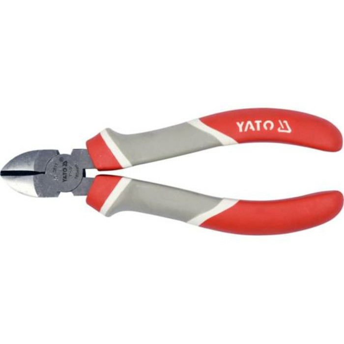 Кусачки диагональные универсальные YATO: L=180 мм, CrV [6/60]