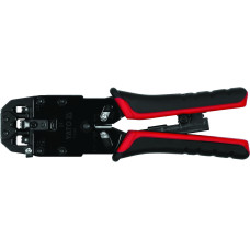 Клещи для обжима и зачистки кабелей YATO: RJ45, RJ10, RJ11, L=205 мм [10]