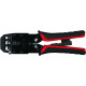 Кліщі для обтискання і зачистки кaбелів YATO : RJ45, RJ10, RJ11, L= 205 мм [10]
