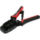 Кліщі для обтискання і зачистки кaбелів YATO : RJ45, RJ10, RJ11, L= 205 мм [10]