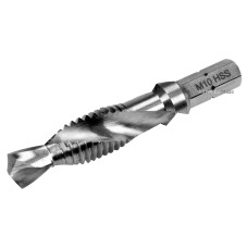 Сверло-метчик YATO М10 х 1.5 мм, HSS М2, HEX-1/4", l=59/15 мм [20/200]