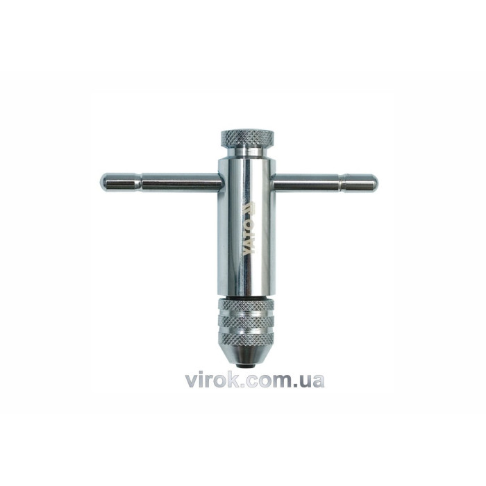 Вороток для мітчиків з тріщаткою YATO : M5-M12, L= 100 мм [20/80]