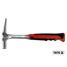 Молоток муляра YATO кований, m=600 г, L=382 мм [6/24]