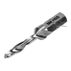 Сверло-метчик YATO М4 х 0.7 мм, HSS М2, HEX-1/4", l=39/6 мм [20/200]